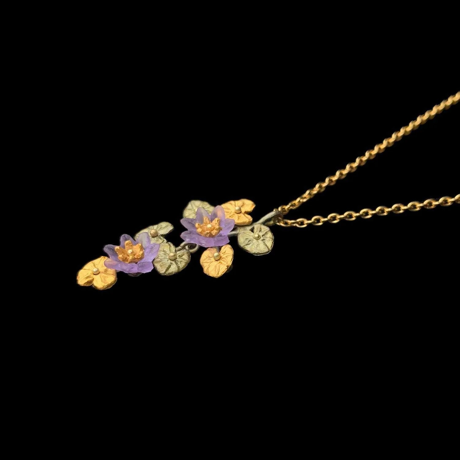 Collana Giverny Ninfee con ciondolo