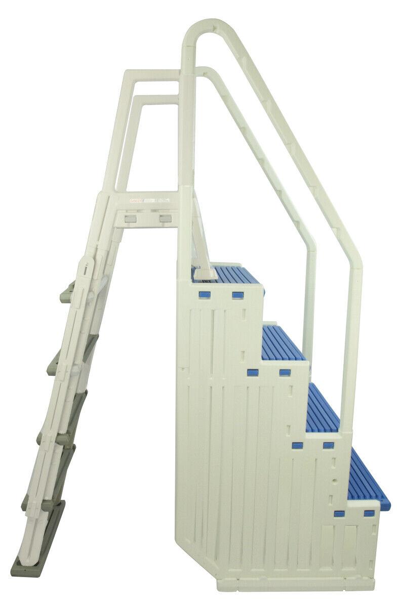 Confer Step 1 & sistema di scala fuori terra in piscina – Selezionare il colore