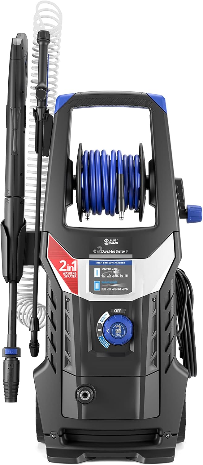 Idropulitrice AR Blue Clean e-4 TWINFLOW con sistema Dualtech (2500 W, 150 bar, 810 l/h)