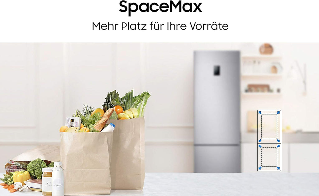 / RL38A7B5BS9/EG / Fridge and Freezer Combination / 203 cm Height.