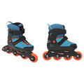 Pattini in linea morbidi per bambini CRIVIT, con aiuto per l'inserimento e maniglia di trasporto (Blu, 29-33) - B-Ware buono