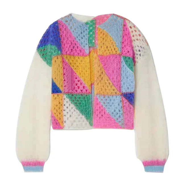 Claudia - Gestreifter Pullover mit schnen Farben
