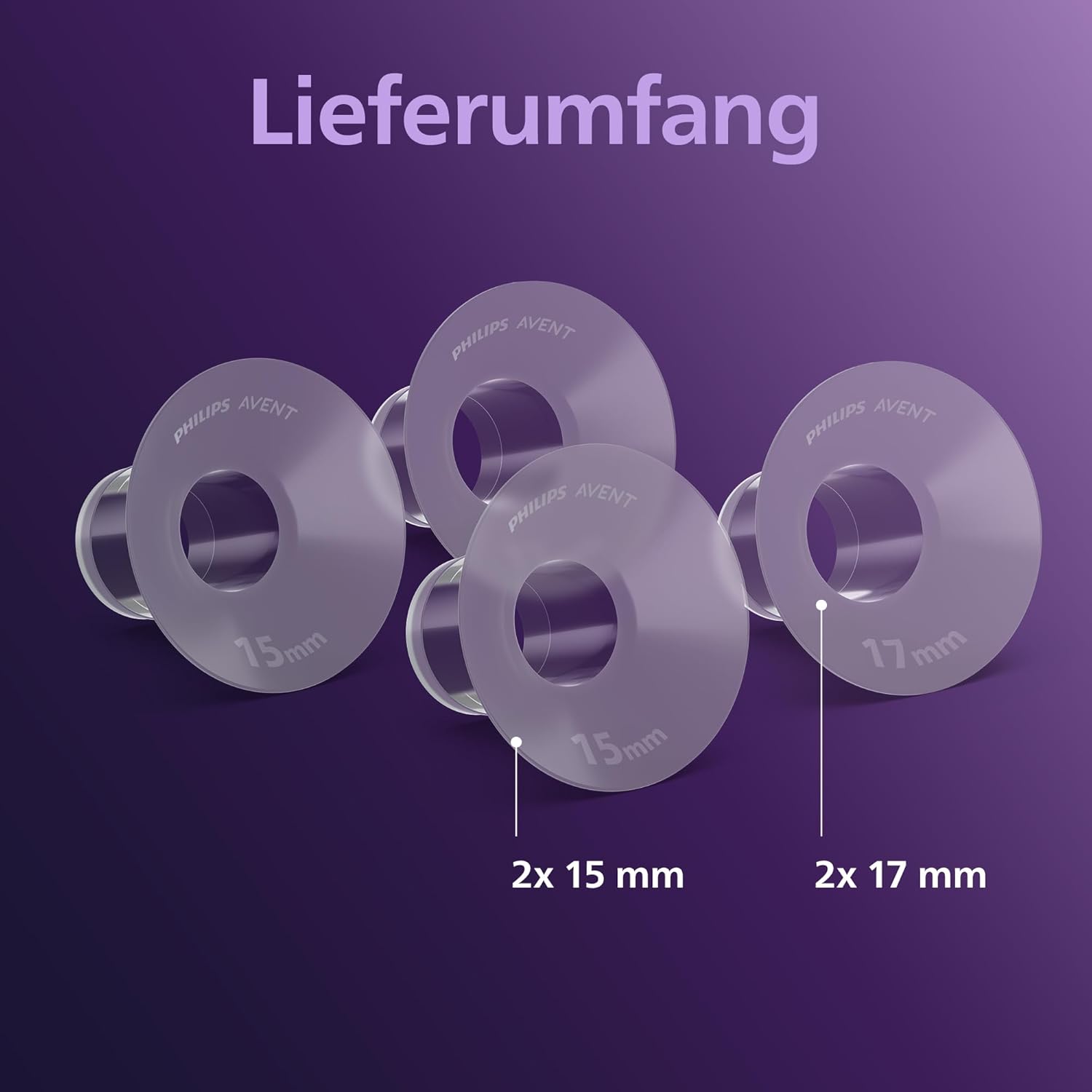 Philips Avent Set di base per tiralatte a mani libere, motore di livello ospedaliero, riproduce il ritmo di suzione del bambino, fino a 85 cicli al minuto, modello SCD553/11