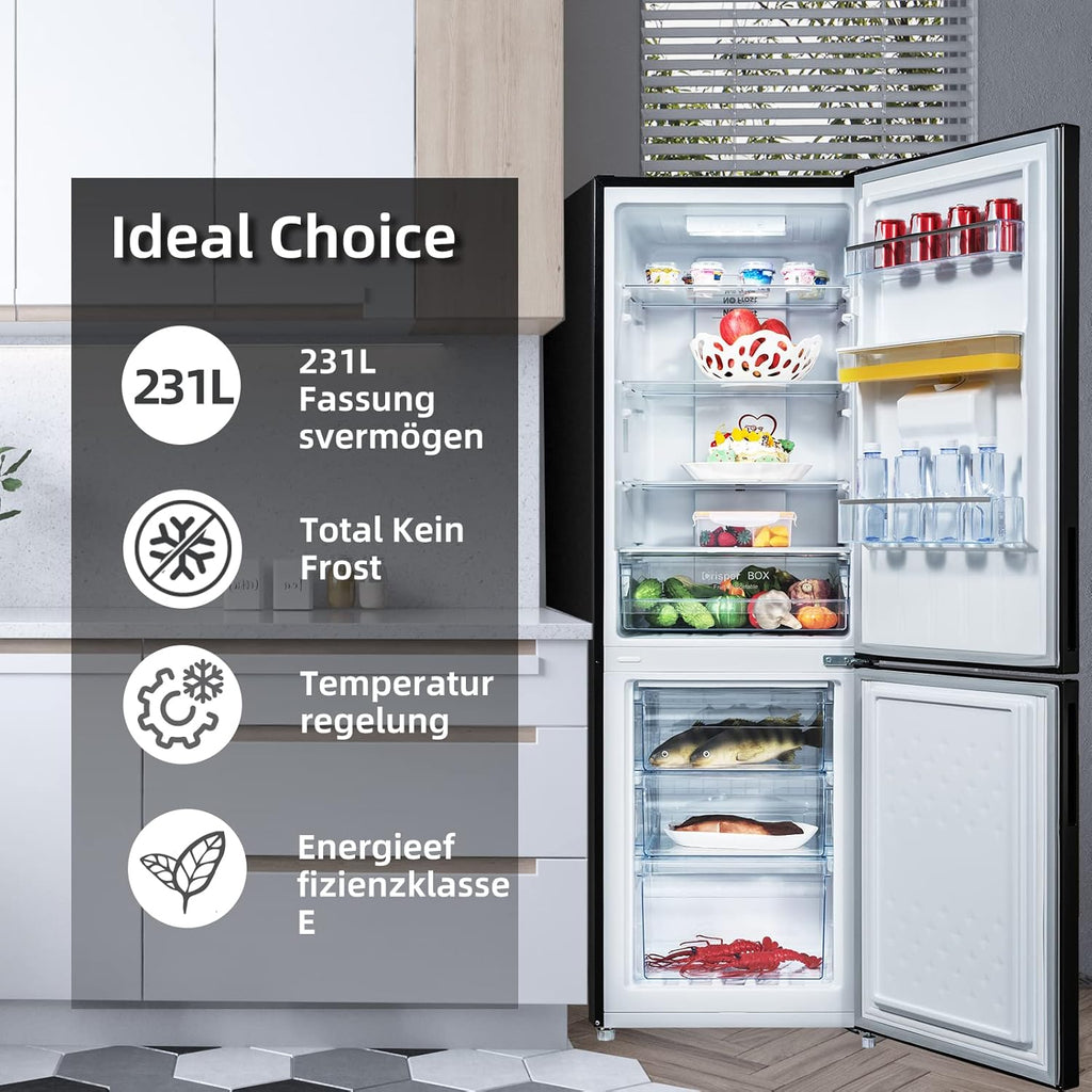 CHiQ Freestanding Fridge with Freezer