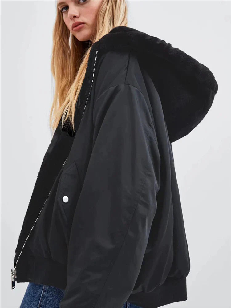 Lozenda - Bomber reversibile da donna