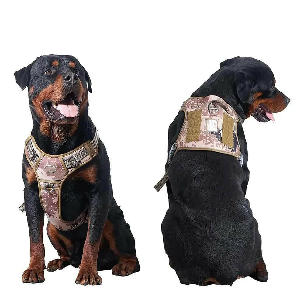 BattlePro – Militrisches Hundegeschirr für starke Kontrolle und Komfort
