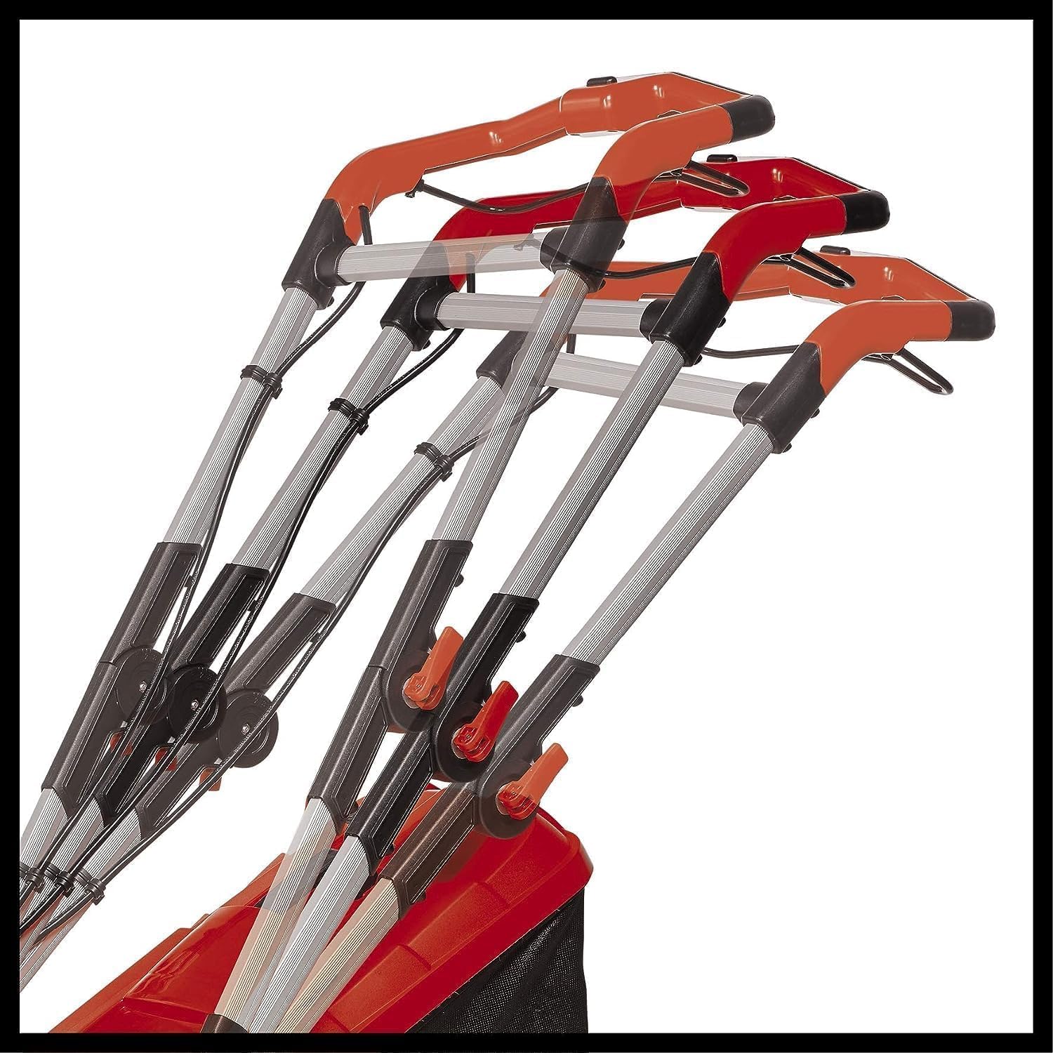 Tagliaerba a batteria Einhell GE-CM 36/34-1 Li-Solo Power X-Change (36 V, larghezza di taglio 33,5 cm, fino a 200 m², sacco di raccolta erba 30 l, altezza di taglio 25-65 mm, senza batteria)