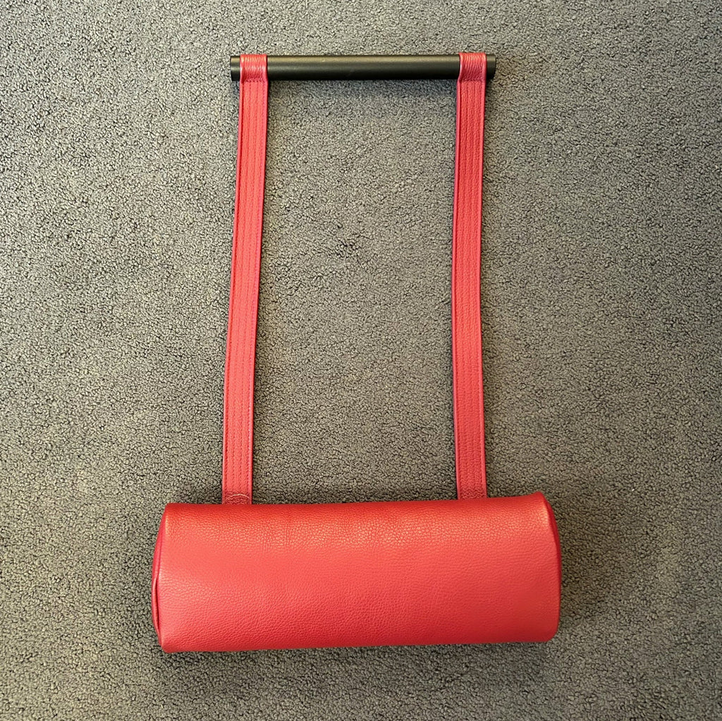 Nackenkissen rot für Jori Relaxsessel ellipsenfrmig, Gewicht Edelstahl, Celia cherry, Nackenrolle