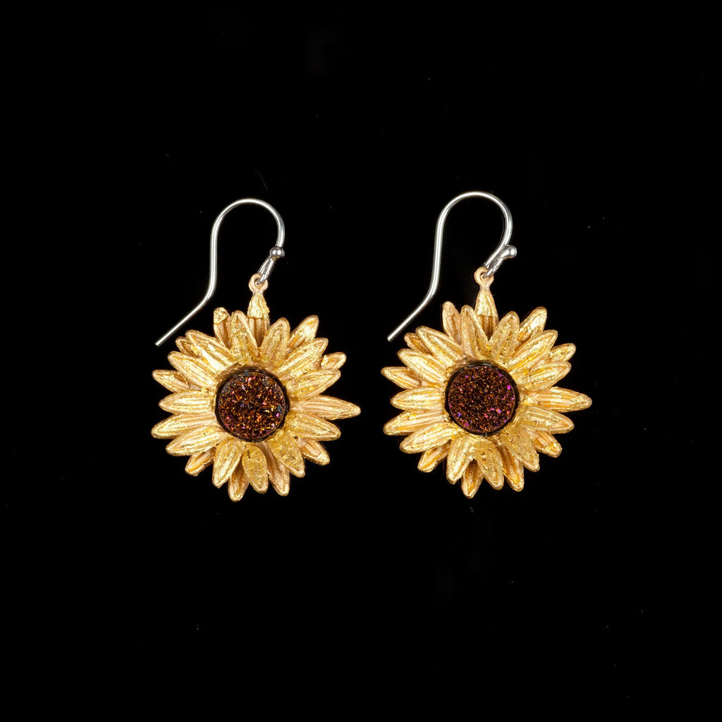 Sonnenblumen Ohrringe - Gro