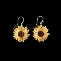 Sonnenblumen Ohrringe - Gro