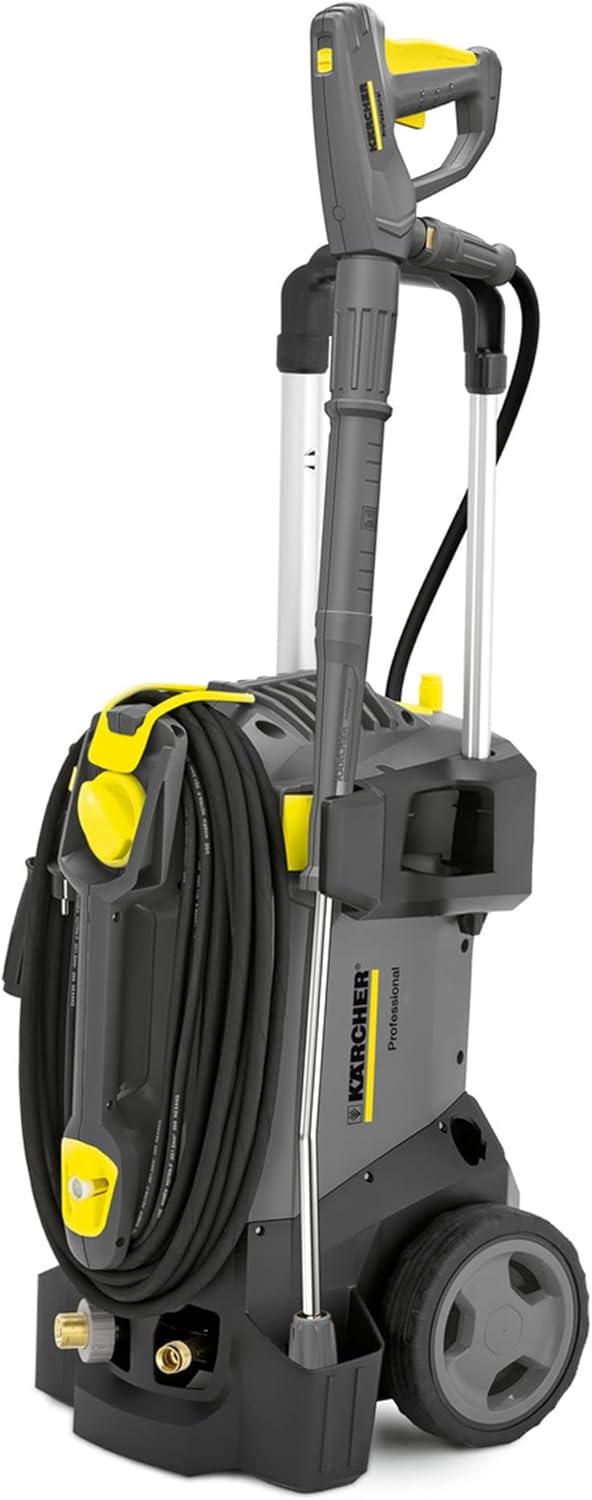 Idropulitrice Kärcher HD 5/17 C Plus, pressione massima 200 bar, pressione di esercizio 170 bar, portata 480 l/h, facilmente trasportabile, incl. pistola ad alta pressione EASY!Force, ugello rotante mangiasporco