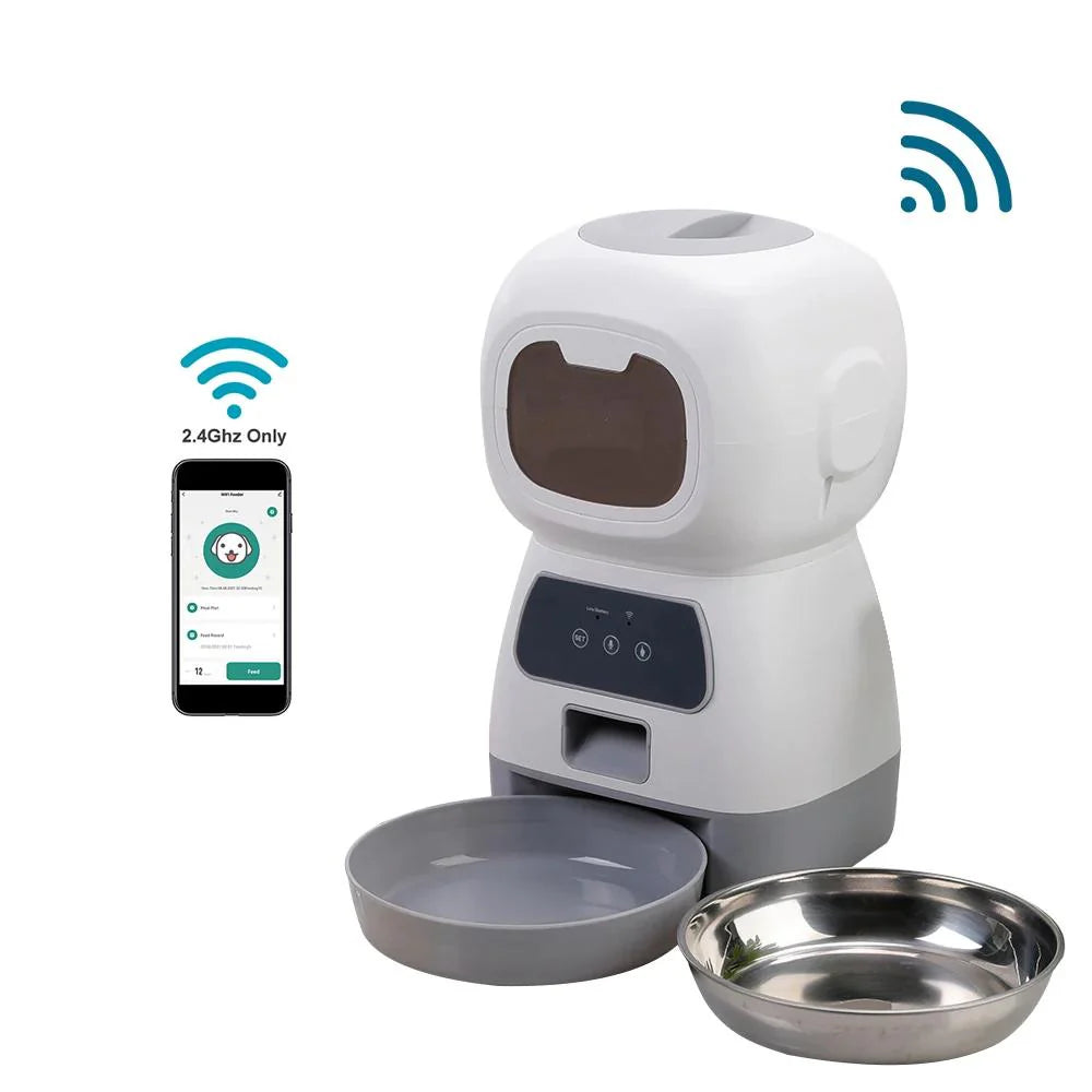3,5L Automatischer Futterspender für Katzen und Hunde