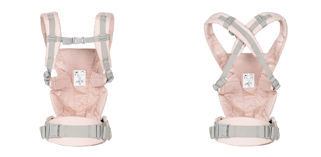 Ergobaby Omni Breeze Marsupio per Neonati dalla Nascita fino a 20 kg, Morbido Mesh SoftFlex a 4 Posizioni, Ergonomico, Porta Bebè, Natural Beige
