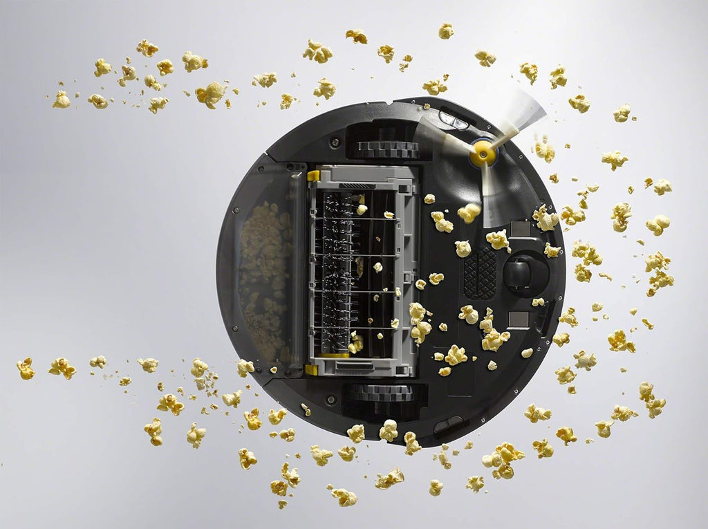 Robot aspirapolvere e lavapavimenti iRobot Roomba Combo Essential (Y0112), potente aspirazione e lavaggio, sistema di pulizia a 4 fasi, 3 livelli di aspirazione, pulizia Spot, controllabile tramite app, pulsanti o voce, Bianco
