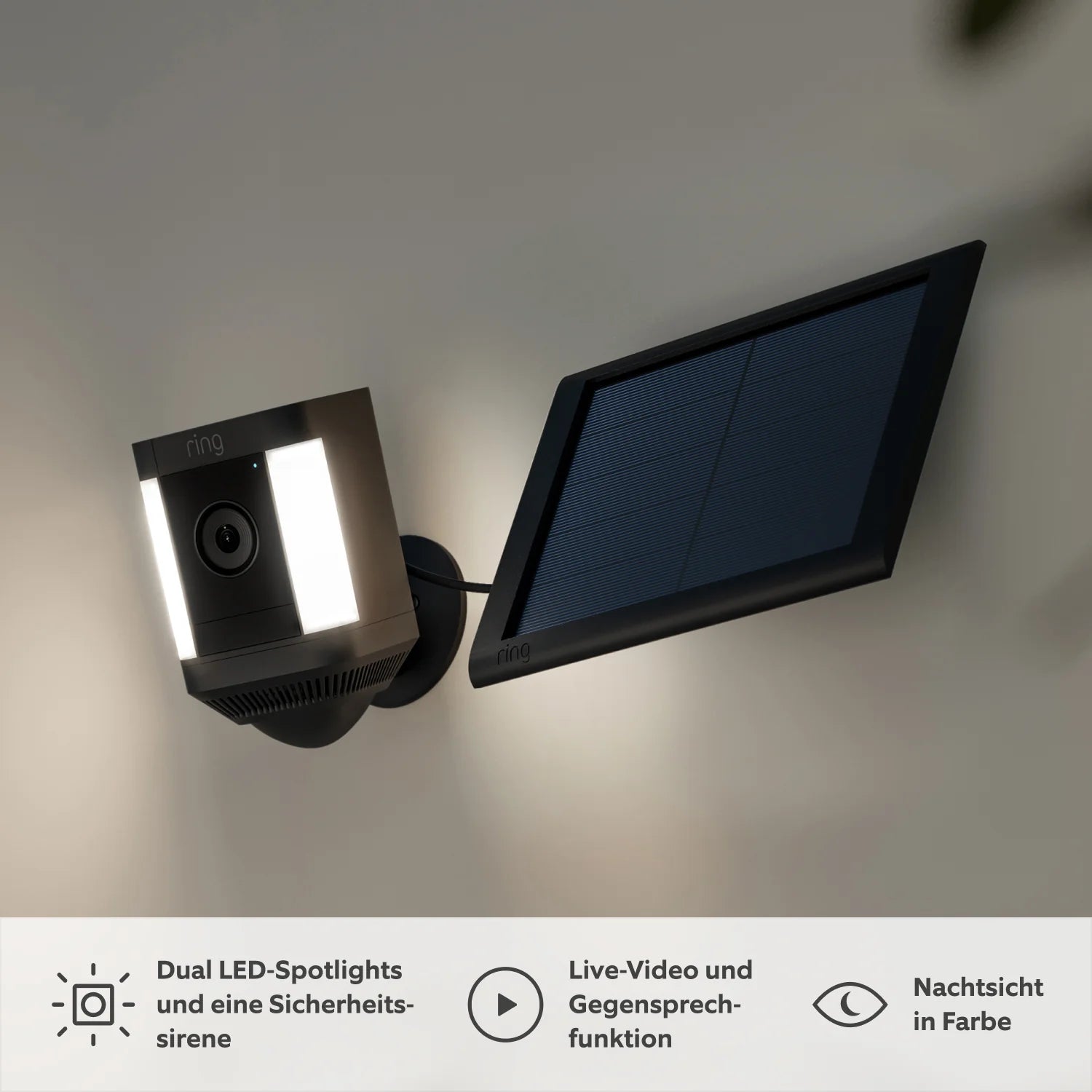 3-Pack Spotlight Cam Plus Solar