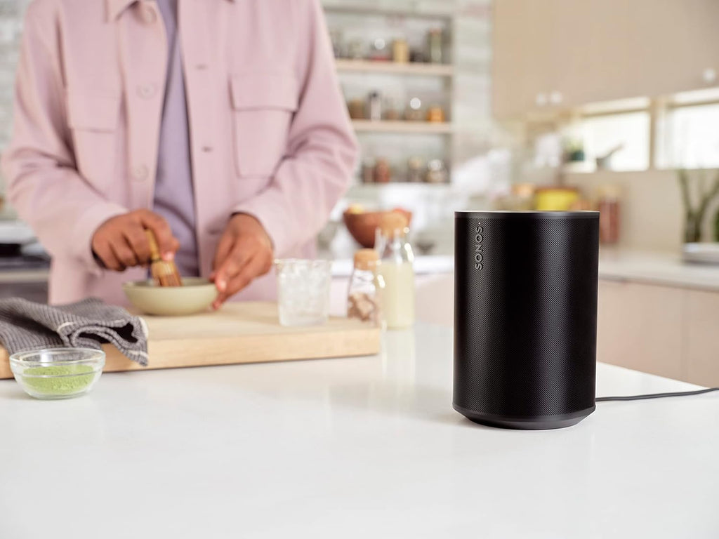 Sonos Era 100 | Smart Speaker con WLAN, Bluetooth, compatibile con Alexa - Nero