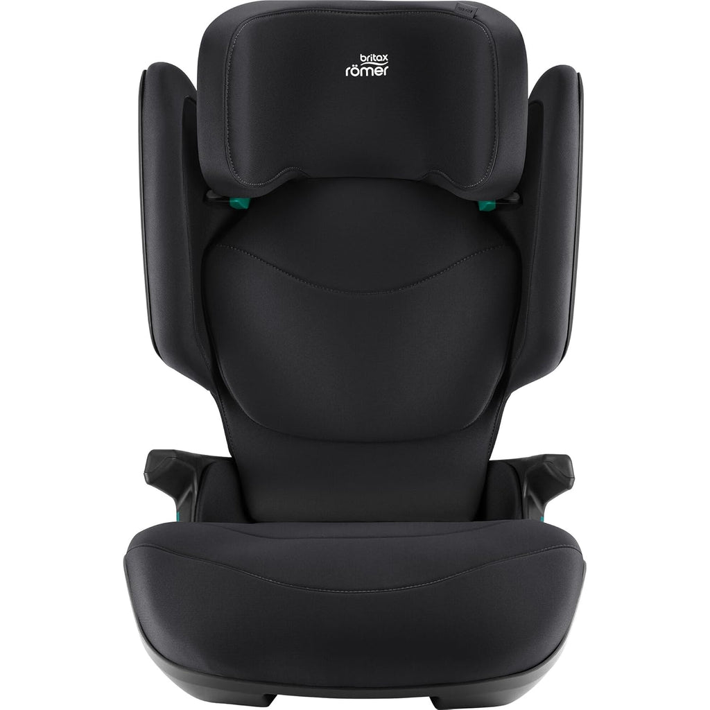 BRITAX RÖMER Seggiolino auto KIDFIX PRO M, per bambini da 100-150 cm (i-Size) con e senza ISOFIX, 3,5-12 anni, Midnight Grey | Classic