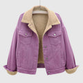 Lozenda - Velvet Denim Jacket