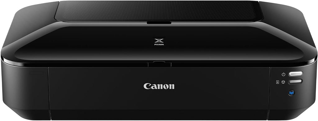 Canon PIXMA iX6850 Stampante Multifunzione a Getto d'Inchiostro a Colori A3+ (Stampante per Ufficio, Stampa Fotografica, Stampa Testo, 9.600 x 2.400 DPI, WiFi, WLAN, USB, 5 Inchiostri Separati, Stampa Diretta, App di Stampa) Nera