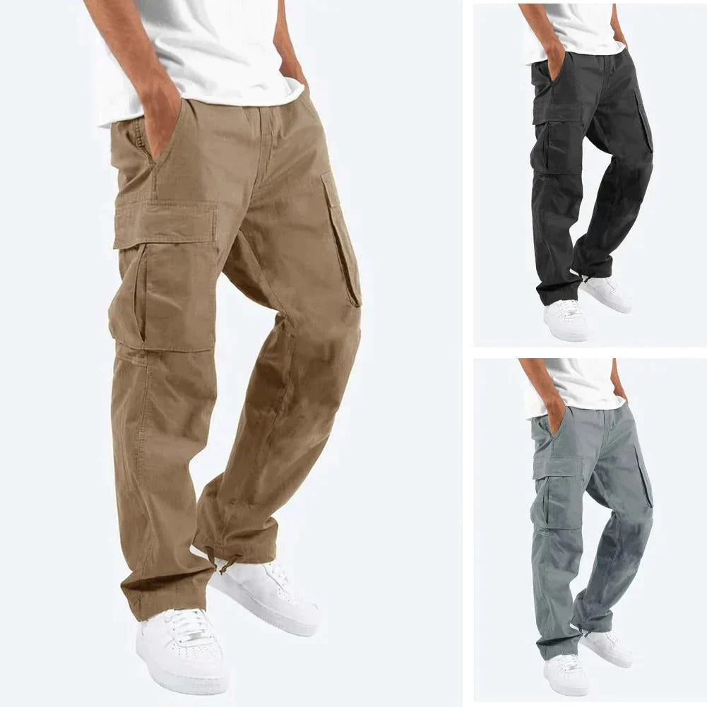 Lozenda - Pantaloni cargo da uomo