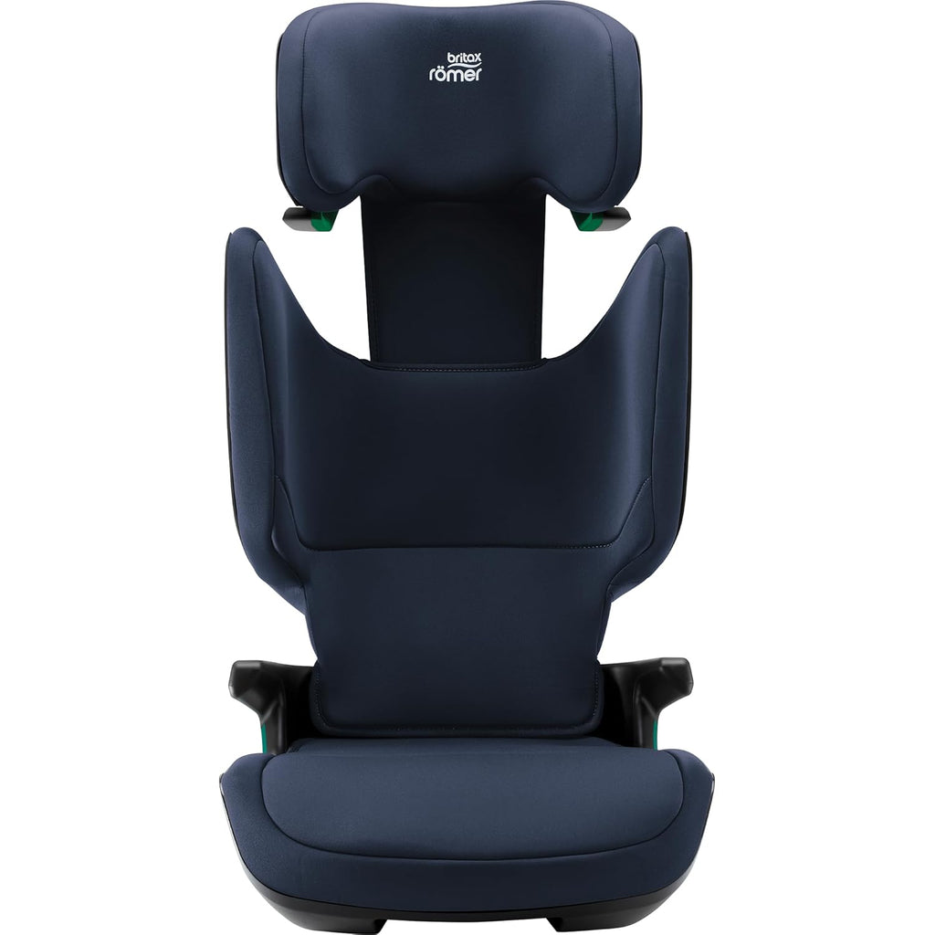BRITAX RÖMER Kindersitz 15-36 kg KIDFIX M i-SIZE, mit ISOFIX und Belüftung, 100 - 150 cm (i-SIZE), 3,5 bis 12 Jahre, Cosmos Black