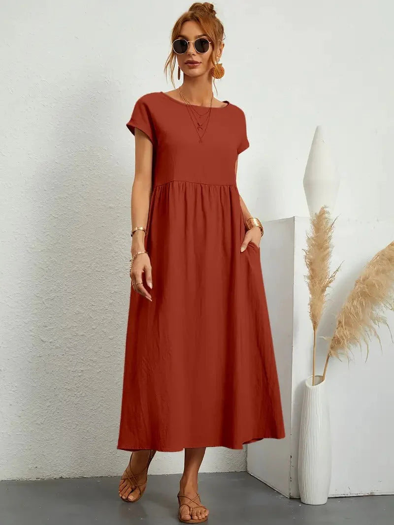Zorana - Midikleid mit Taschen