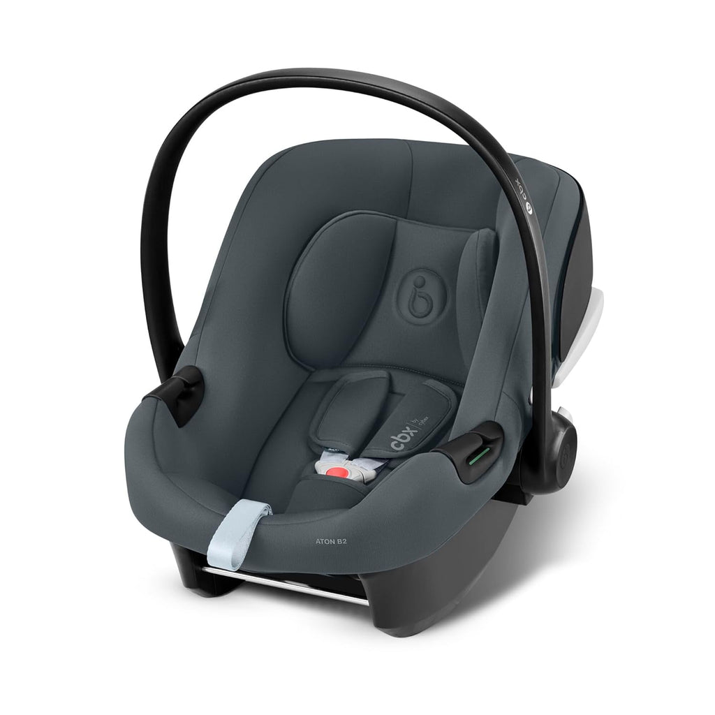 CBX by CYBEX Seggiolino Auto Aton B2 i-Size, Dalla nascita fino a ca. 24 mesi, Max. 13 kg, Inclusivo riduttore neonato, Compatibile con SensorSafe, Rosso