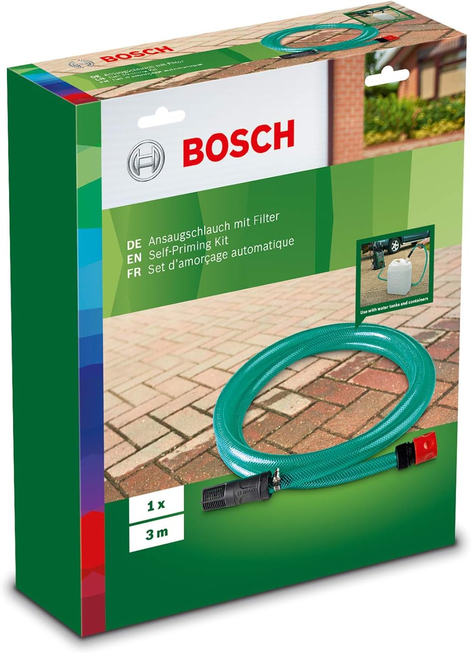 Idropulitrice Bosch EasyAquatak 120 - 1500 Watt, 120 bar, accessori versatili, design compatto, inclusi tubo e ugelli