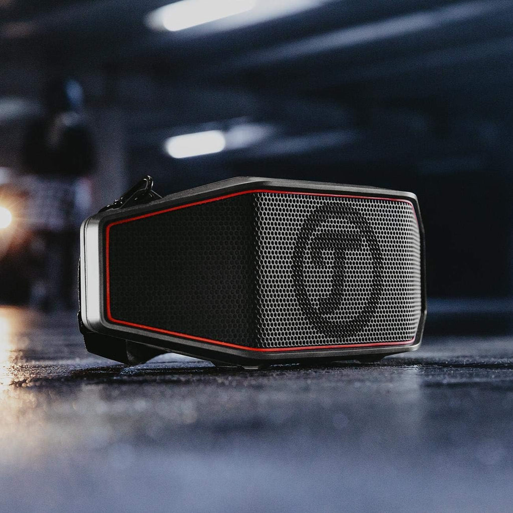 Teufel ROCKSTER Cross Altoparlante stereo Bluetooth portatile Wireless musica Batteria fino a 16 ore Protezione dagli spruzzi d'acqua IPX5 Nero