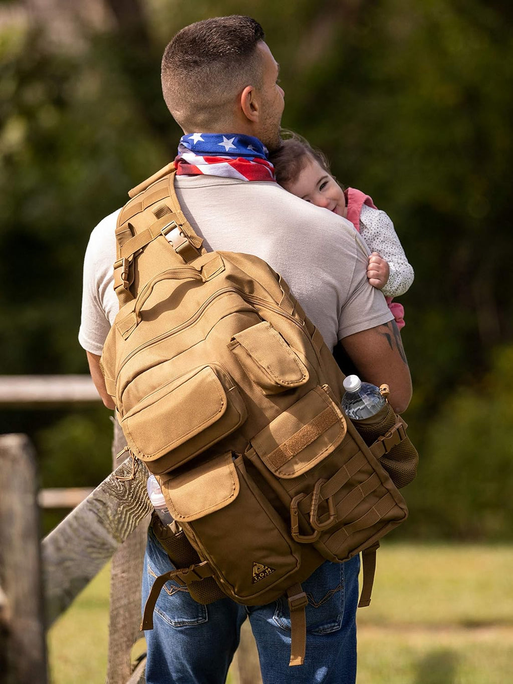 Taktische Wickeltasche für Papa, wasserdichte Wickelunterlage, isolierte Flaschentaschen, Wickelsystem mit einer Hand, Herren Wickeltasche, Rucksack für Herbst 2020