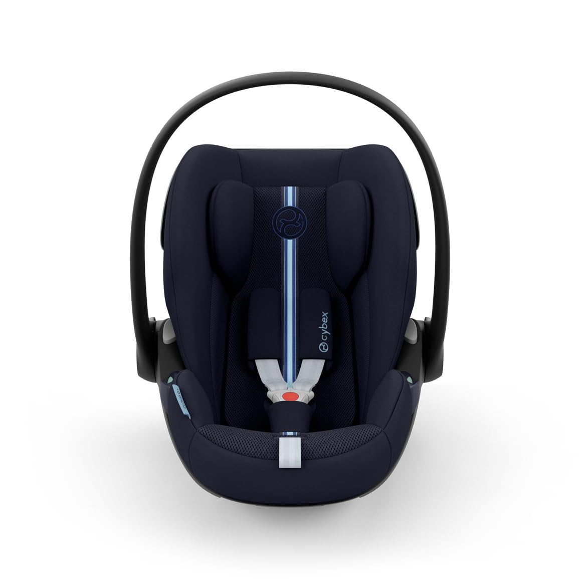 CYBEX Gold Seggiolino auto Cloud G i-Size Comfort, con riduttore per neonato, dalla nascita a circa 24 mesi, per bambini da 40 cm a 87 cm, max. 13 kg, Moon Black