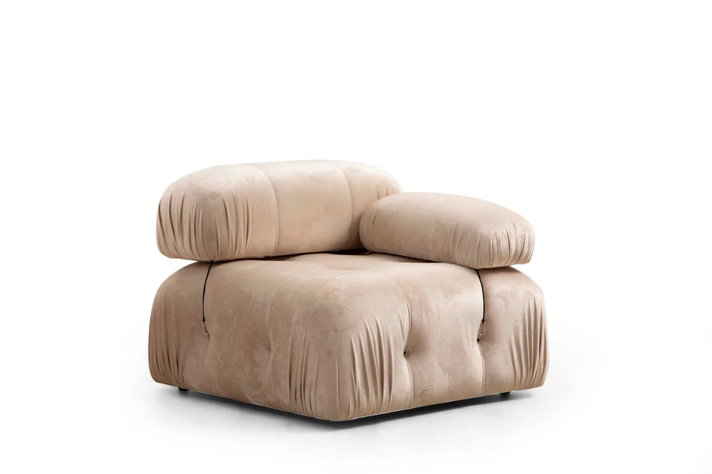Bubble Corner (Divano angolare L1 - Crema)