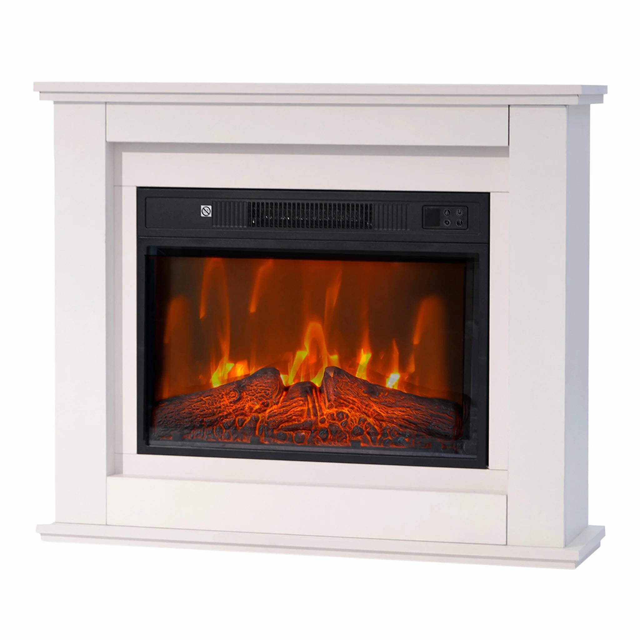 Lykke Caminetto Elettrico L, 2000W, Bianco