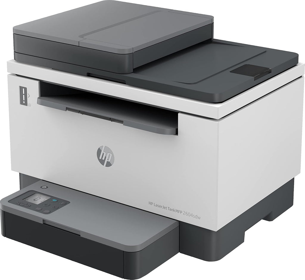 HP Laserjet Tank MFP 2604dw Laserdrucker, Drucker, Scanner, Kopierer, HP Smart App, inklusive Original HP Toner für bis zu 5000 Seiten, 23 Seiten/Min, beidseitig drucken, bis 600 x 600 DPI, Monochrom