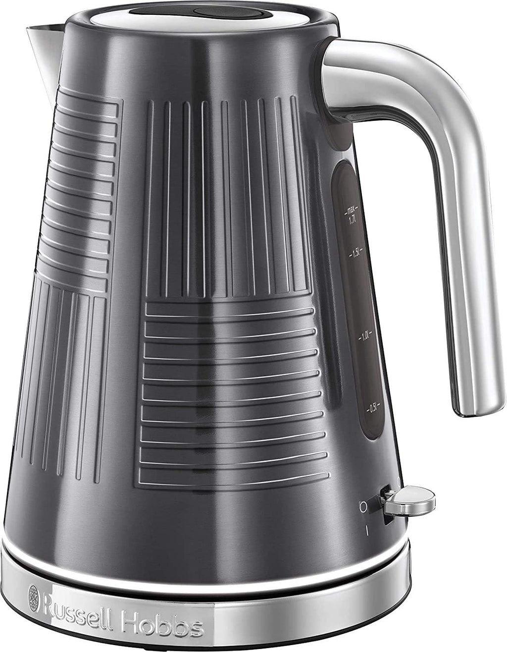 Russell Hobbs GeoSteel Set Colazione: Tostapane, Bollitore e Macchina per il Caffè