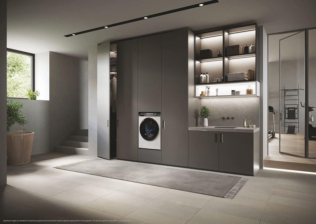 Lavasciuga Haier I-PRO SERIE 7 HWD80-B14979 / 8 kg Lavaggio / 5 kg Asciugatura / Motore Direct Motion - estremamente silenzioso / Cesto XL / Programma vapore I-Refresh / Protezione completa dall'acqua