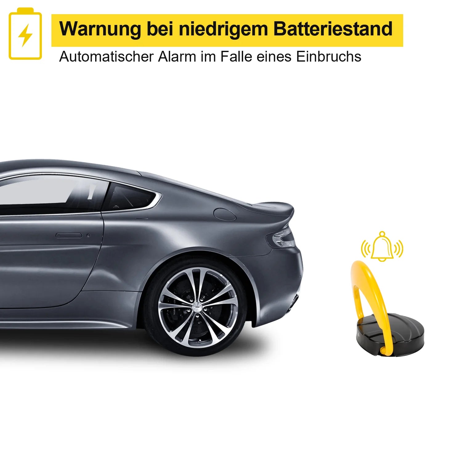 Sonnewelt Barriera parcheggio con telecomando 2 pezzi