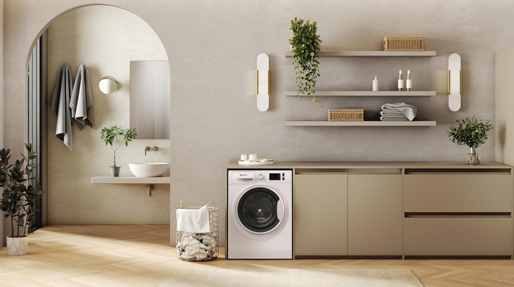 Bauknecht W Active 8A Lavatrice a carica frontale/ 8kg/ potente rimozione delle macchie/ programmi a vapore/ opzione Steam Hygiene/ classe di efficienza energetica A/ funzione Stop&Add/ motore ProSilent [Classe energetica A]