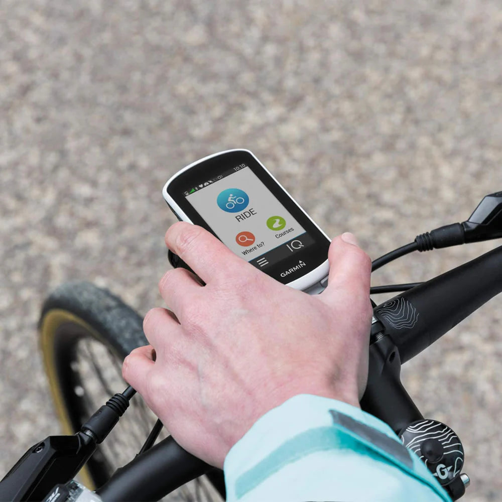 Ciclocomputer GPS Garmin Edge Explore bianco/nero