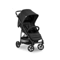 Hauck Buggy Rapid 4 per bambini dalla nascita fino a circa 3 anni, passeggino leggero pieghevole, con funzione reclinabile, regolabile in altezza, ampio cestino (nero)