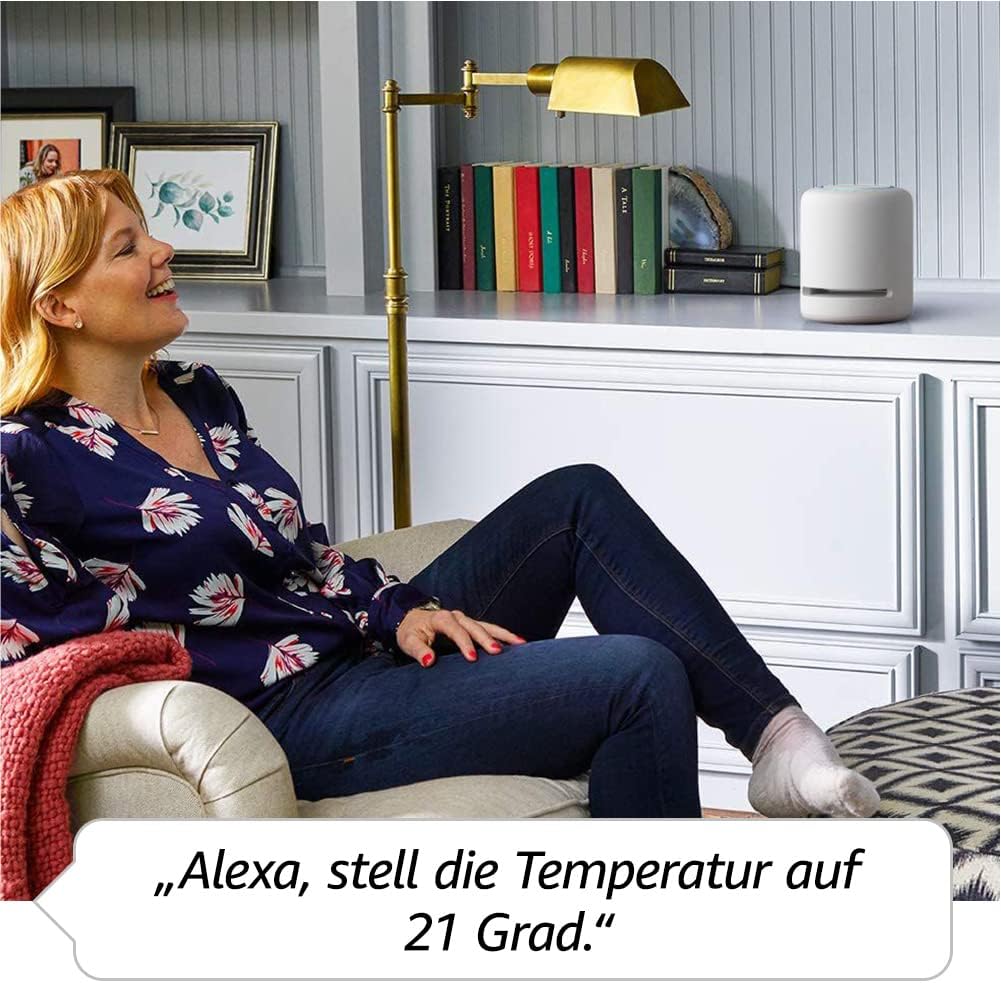 Echo Studio (ultima generazione) | Il miglior suono mai offerto dai nostri altoparlanti smart Wi-Fi e Bluetooth, con Dolby Atmos, audio 3D, hub per Casa Intelligente e Alexa | Bianco