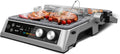 Cecotec Elektrogrill mit abnehmbaren Platten Rockn'Grill Bistro. 2400W, Rauchfreies und gesundes Kochen, Touch-Steuerung, Platten mit unabhängiger Temperaturregelung, inklusive Temperatursonde.