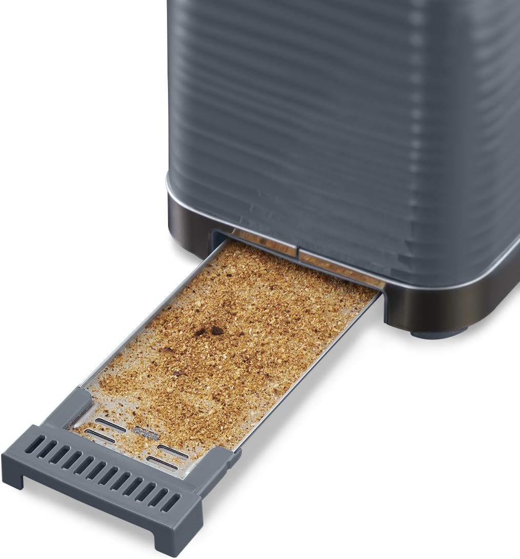Russell Hobbs Inspire Grey Set Colazione Tostapane, Bollitore e Macchina da Caffè