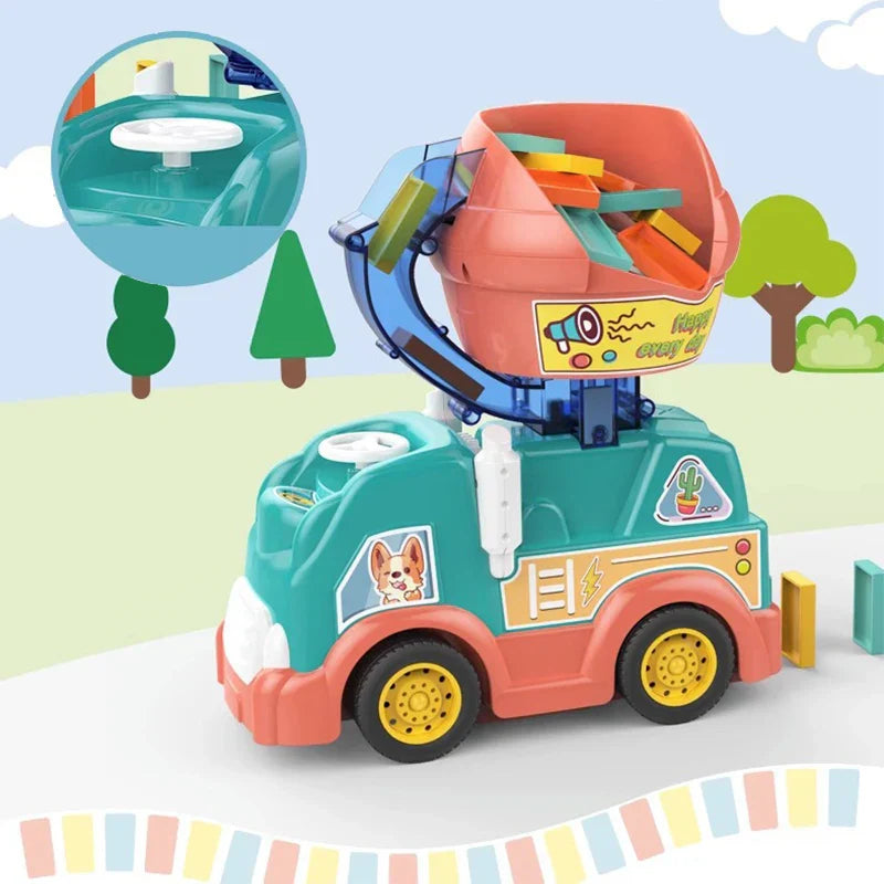 Domino Car - Creativo divertimento con il domino - Posiziona le tessere del domino