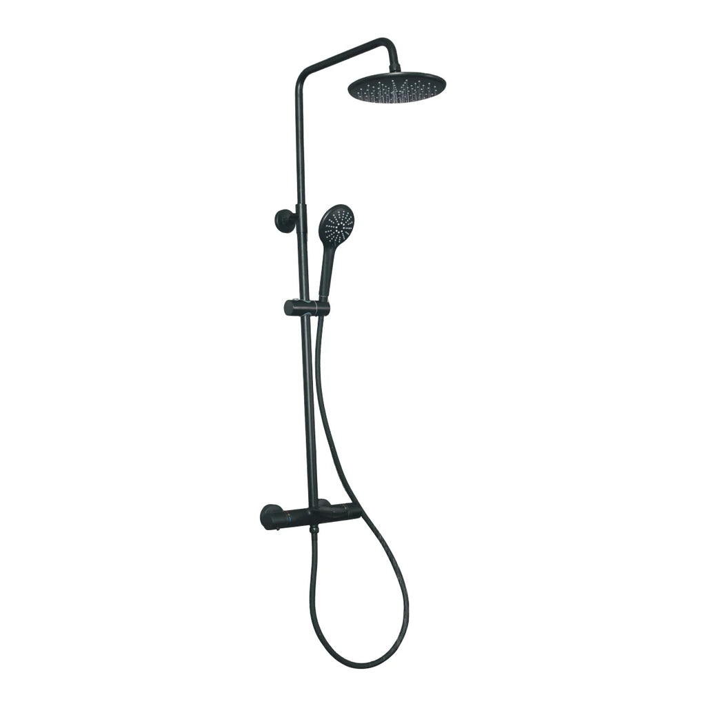 Lykke Duschsystem Premium, schwarz