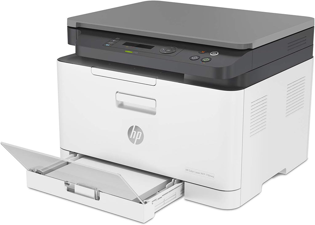 HP Color Laser MFP 179fwg Stampante multifunzione laser a colori, Stampa, Copia, Scansione, Fax, Alimentatore automatico di documenti, Wi-Fi, Ethernet, USB, App HP Smart