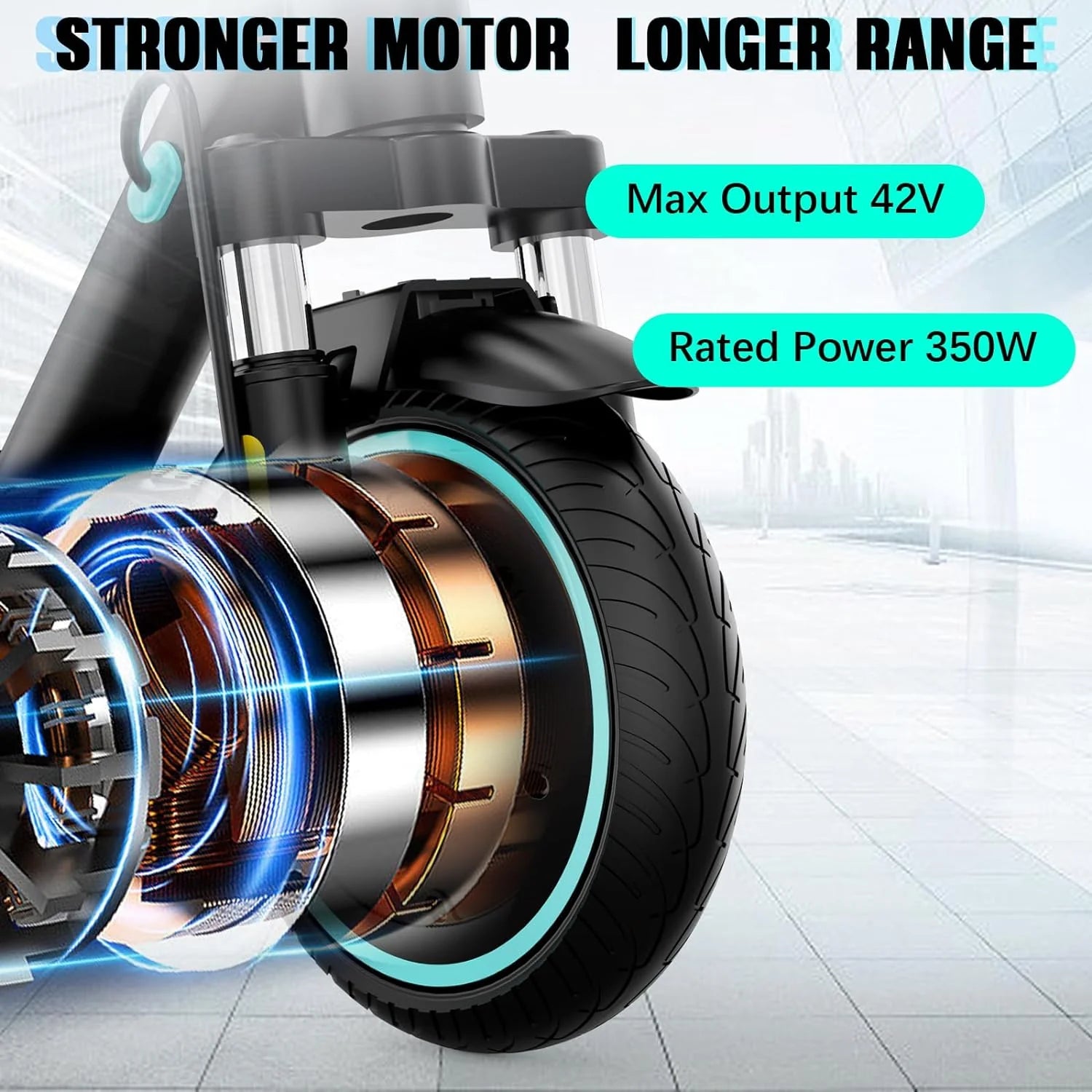 Monopattino Elettrico RCB R17 – Motore da 350W, 25 km/h