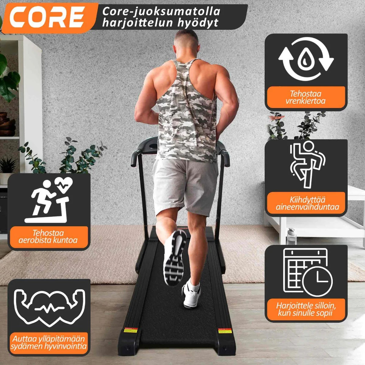 Tapis roulant motorizzato Core