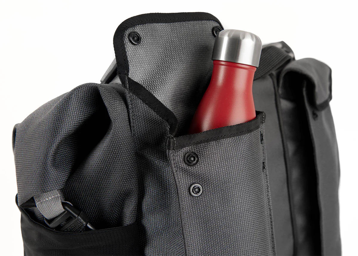 Borough Roll Top Bag (L) 28L - Dark Grey