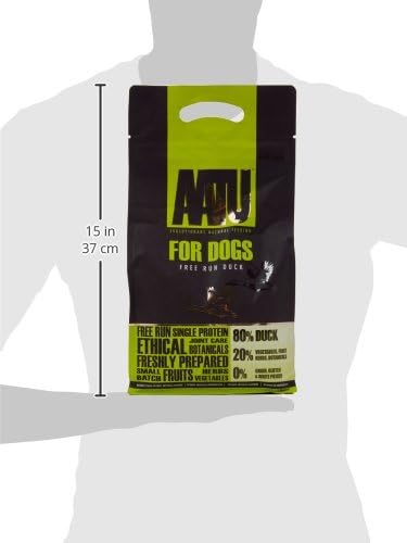 AATU Cibo Secco per Cani, Cibo Secco per Cani 80/20 con Pollo, Cibo per Cani Senza Cereali ad Alto Contenuto Proteico, Alimento Naturale per Cani Adulti di Tutte le Razze, 1,5 kg